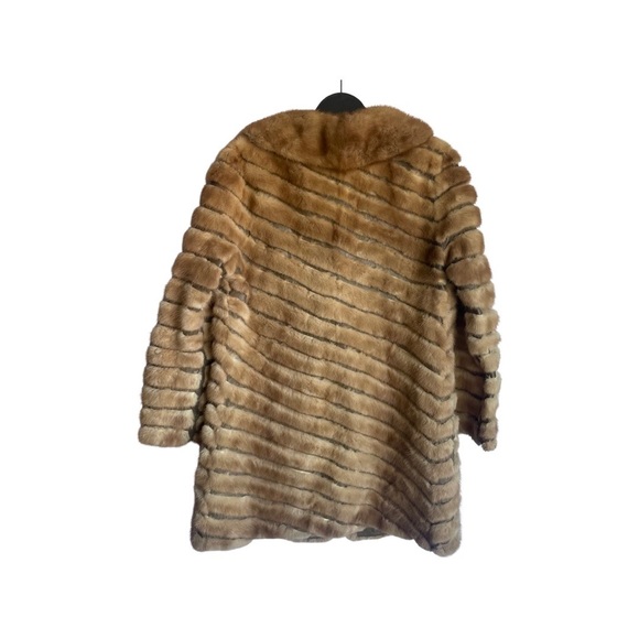 rare vintage robert sidney new york fur coat size medium - Picture 2 of 4
